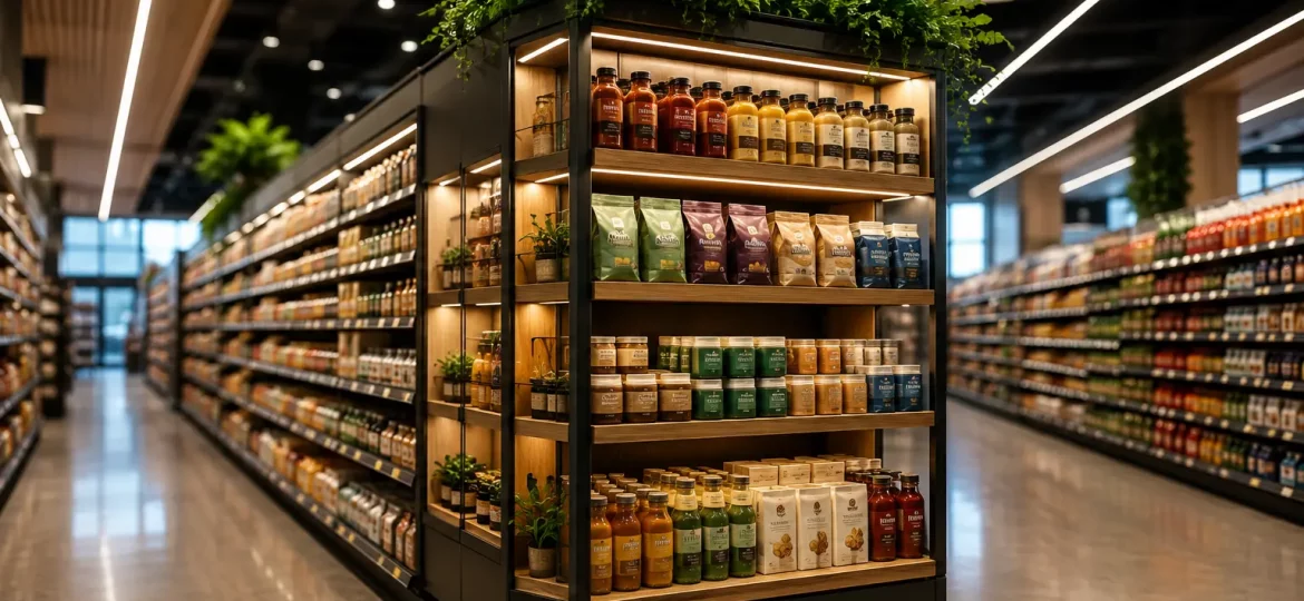 HOW SUPERMARKETS USE END OF AISLE DISPLAYS TO DRIVE SALES