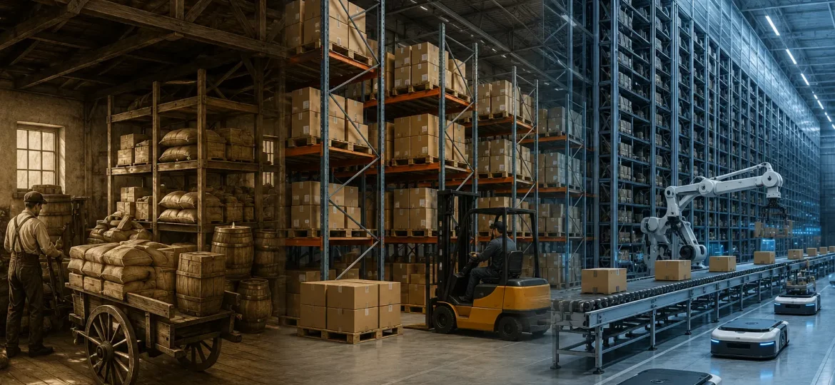 The Evolution of Warehouse Storage A History From Traditional to Automated Systems