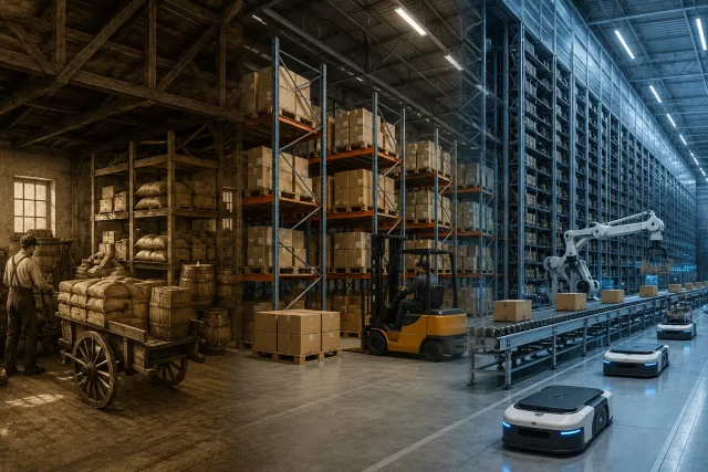The Evolution of Warehouse Storage A History From Traditional to Automated Systems