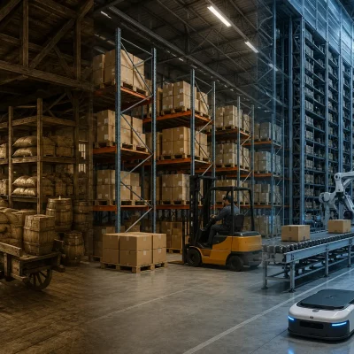 The Evolution of Warehouse Storage A History From Traditional to Automated Systems