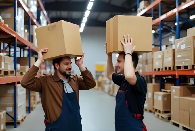 Shopify Fulfilment Cheshire 11 Warehouse Workers Having Fun