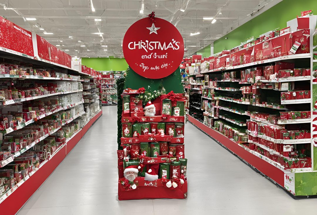 Cheshire FSDU Design by Gus Logistics 1 Creative Christmas FSDUs