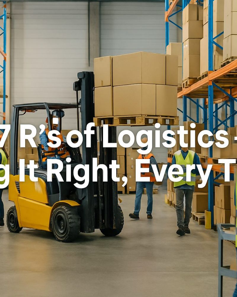 The 7 R’s of Logistics – Simple, Smart, Essential