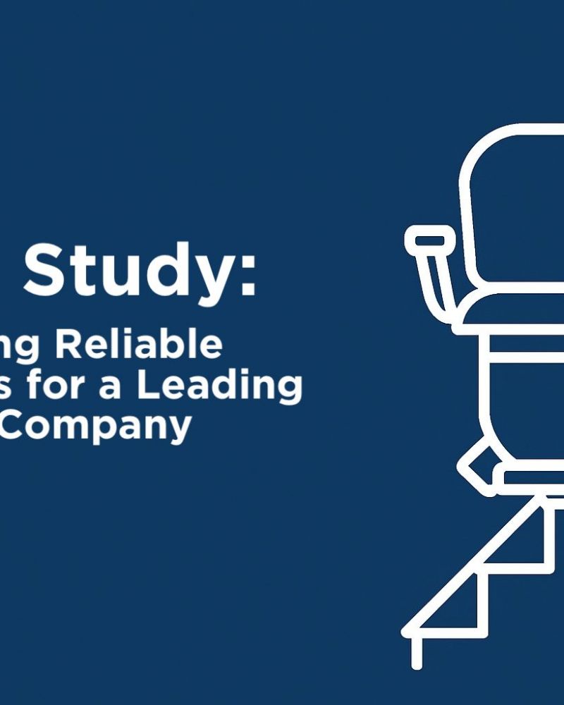 Delivering Reliable Logistics for a Leading Stairlift Company