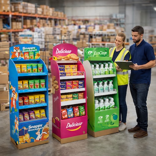 Free Standing Display Units - Design and Manufacture