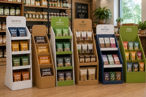 FSDUs. Shop Display Stands & Retail Displays