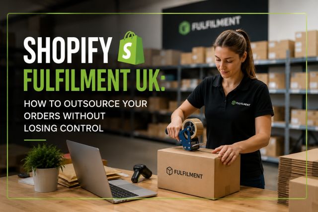 Shopify Fulfilment UK- How to Outsource Your Orders Without Losing Control