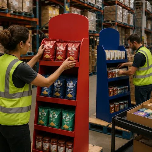 Why Choose Gus Logistics for Supermarket POS Displays