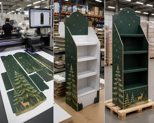 Christmas FSDU Manufacture & Print