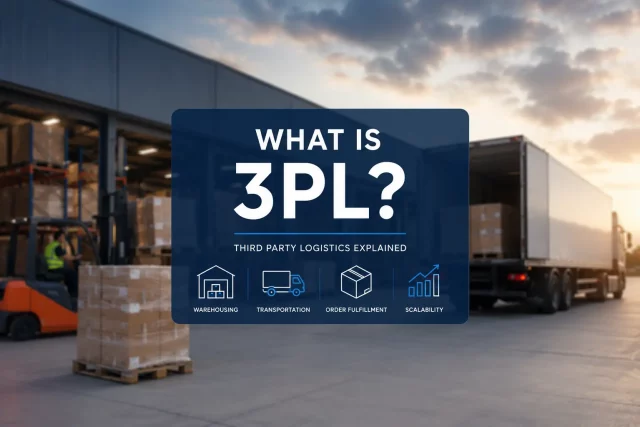 Warehouse staff picking and packing orders at a 3PL fulfilment centre