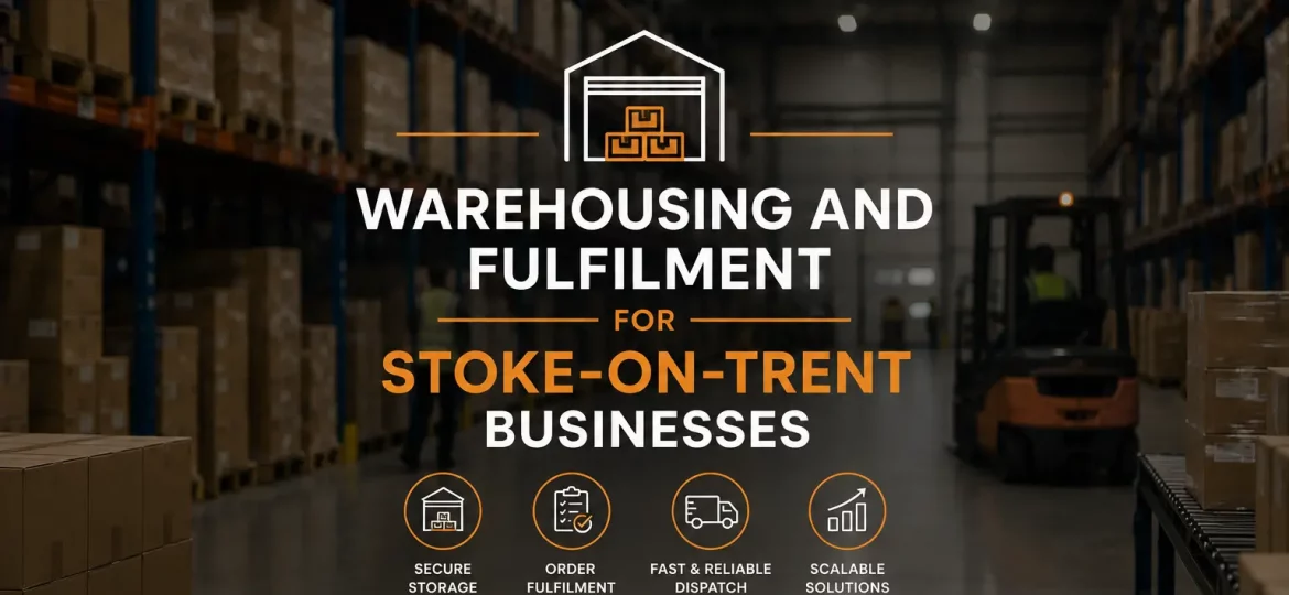 Warehouse storage and order fulfilment for Stoke-on-Trent businesses