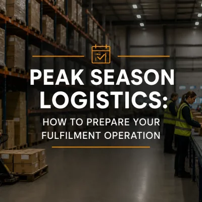 Warehouse team preparing orders during peak season fulfilment