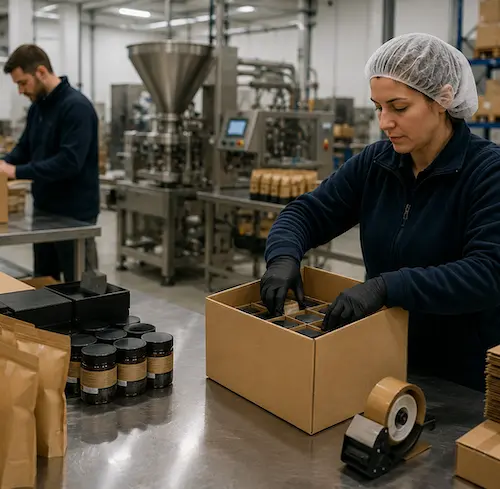 Contract Packing and Co-Packing in Crewe Cheshire