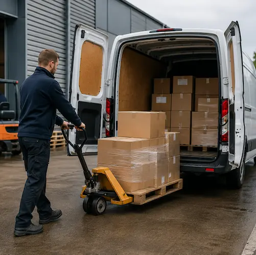 Transport and Delivery in Crewe Cheshire