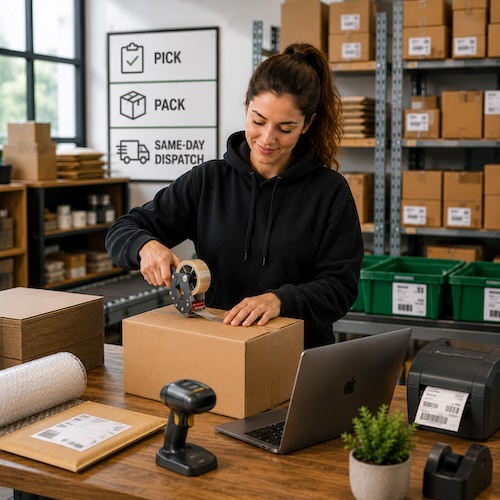 Pick, Pack & Same-Day Dispatch
