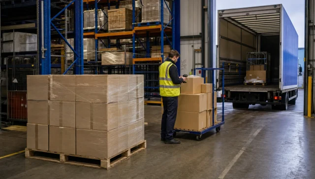 A UK warehouse releasing waitlisted stock for dispatch after demand builds.